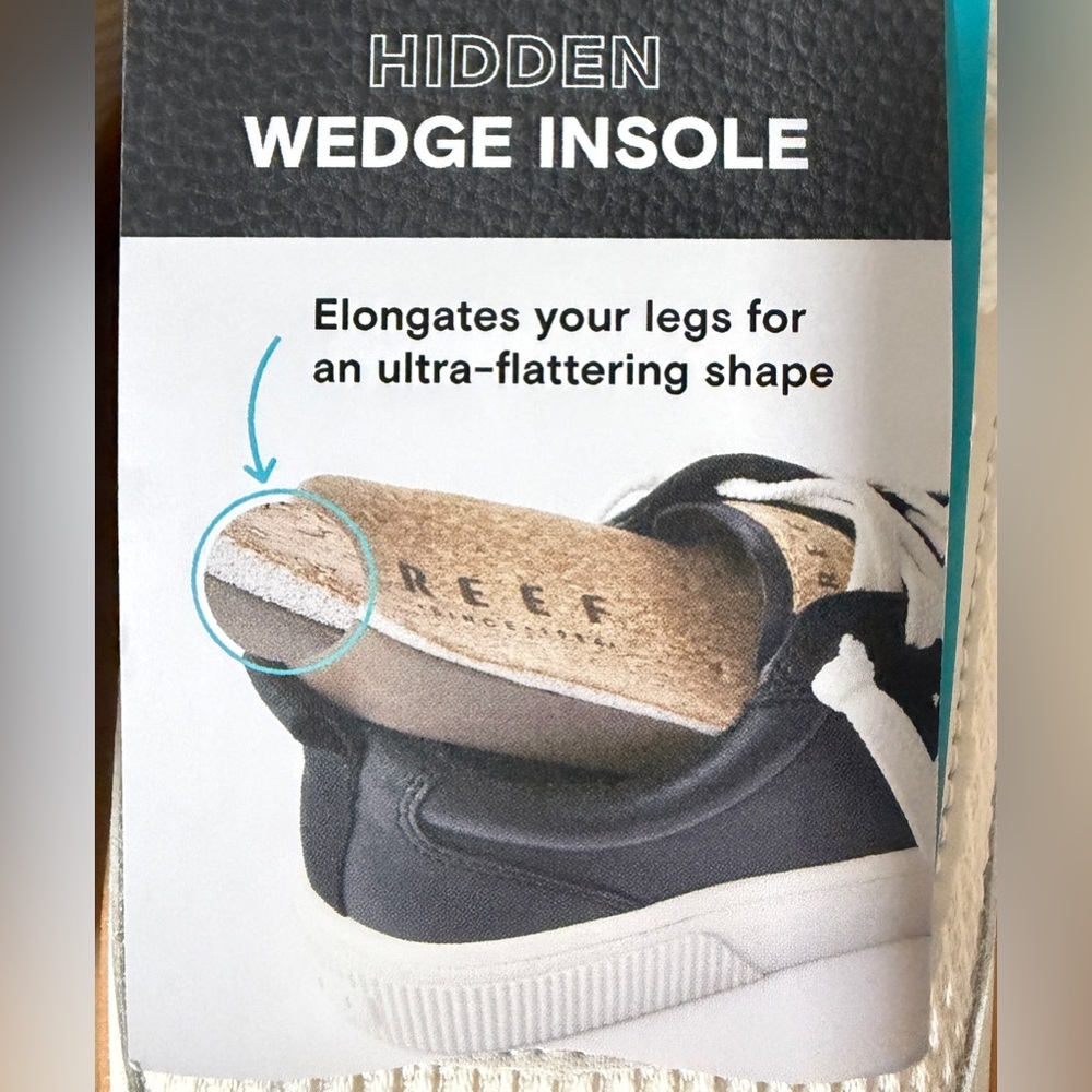 Reef Lay Day Seas Sneaker (Women). No Box - Picture 8 of 11
